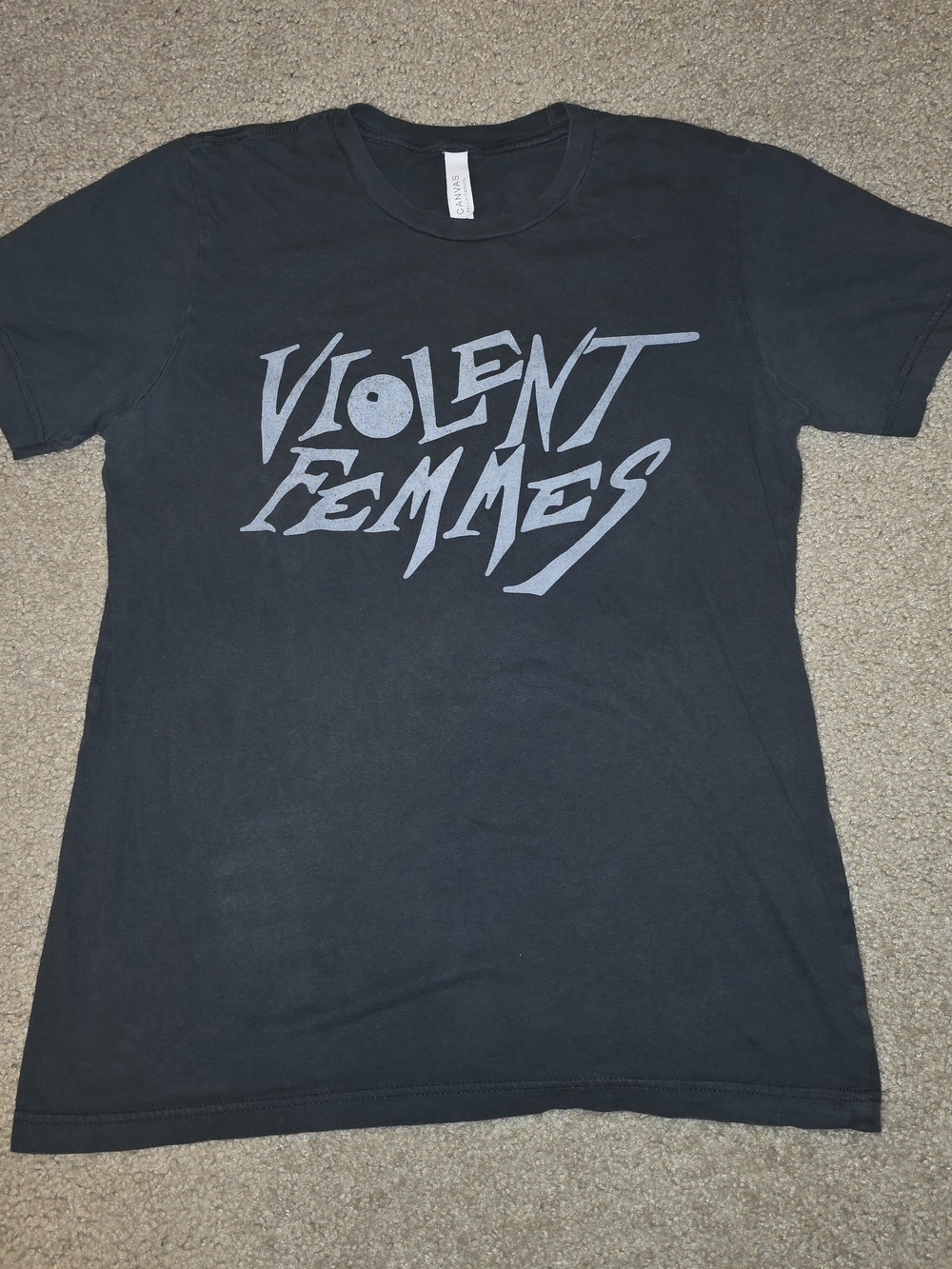 Bella Canvas Violent Femmes Graphic Black M Crew Neck Short Sleeve Tee Music